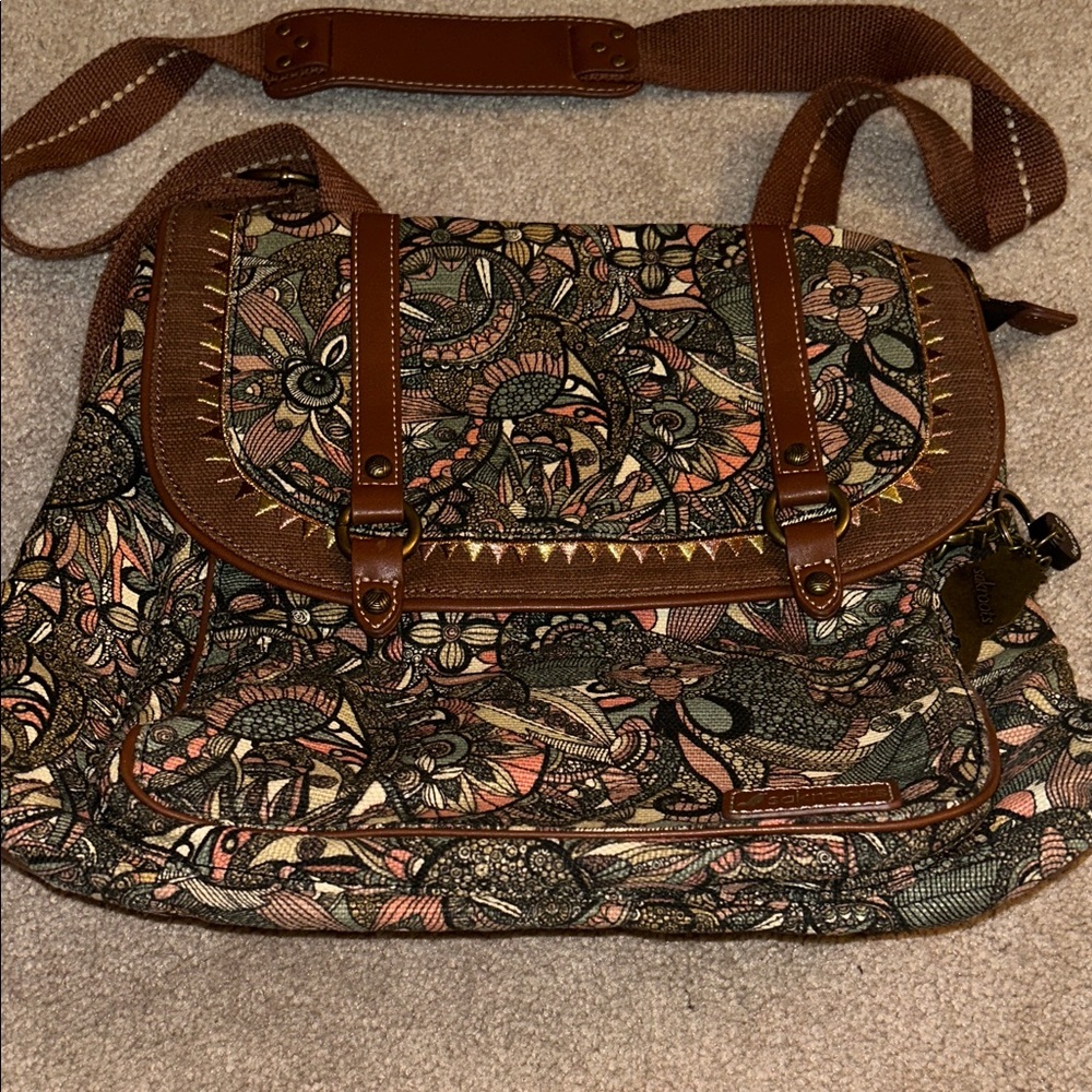 Sakroots Tapestry Artist Circle convertible backpack